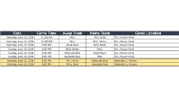 The RVLL 2026 All-Star Schedule is now available!